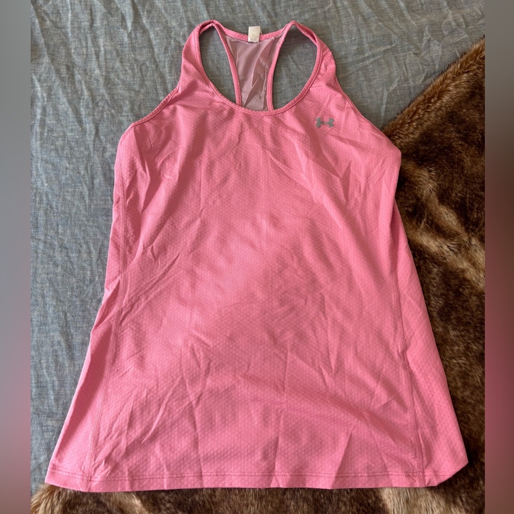 Under Armour Vibrant Pink Athletic Tank